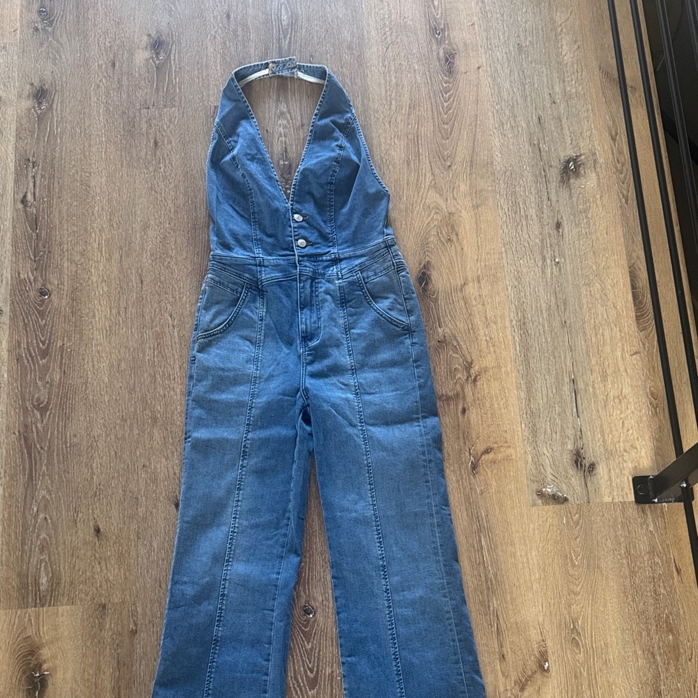 Free People -We The Free Cruz Jumpsuit - Size 28 - Picture 8 of 15
